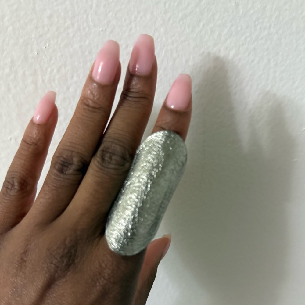 Sterling’s silver  tube ring